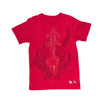 Red True Love Tee by Christian Audigier