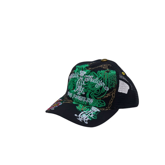 Roses & Panther Trucker Hat