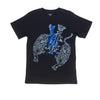 Black CA Tiger Tee by Christian Audigier