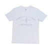 White Los Angeles Bling Tee by Christian Audigier
