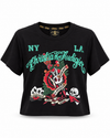 NY LA Rose Tee