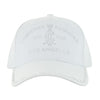 White CA Legacy Bling Hat by Christian Audigier