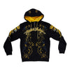 Panthers and Crown Zip Hoodie by Christian Audigier
